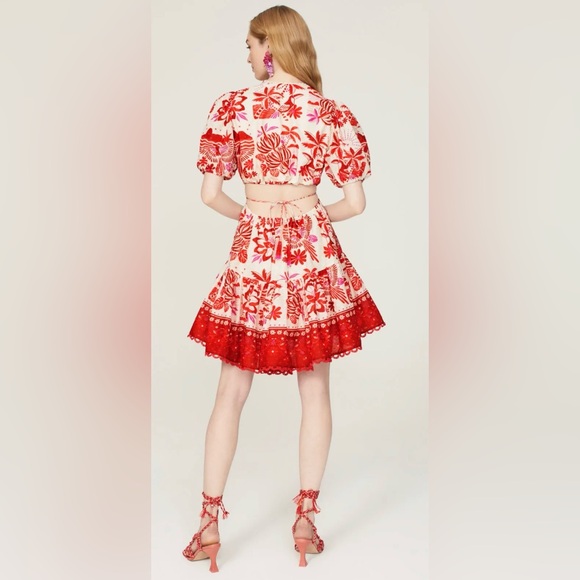 NWT! FARM Rio Rio Tiles Mini Dress - Picture 4 of 8